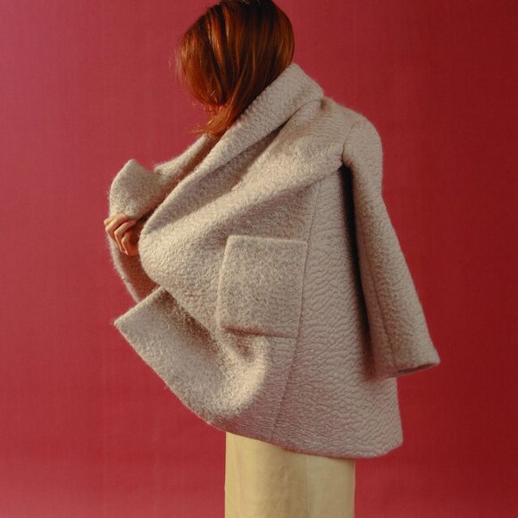 Maryam Nassir Zadeh Sonia Coat in Lavender - sz Small - Picture 2 of 12